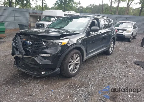 2022 Ford Explorer Xlt z USA, uszkodzony, nr VIN 1FMSK8DH9NGA52903